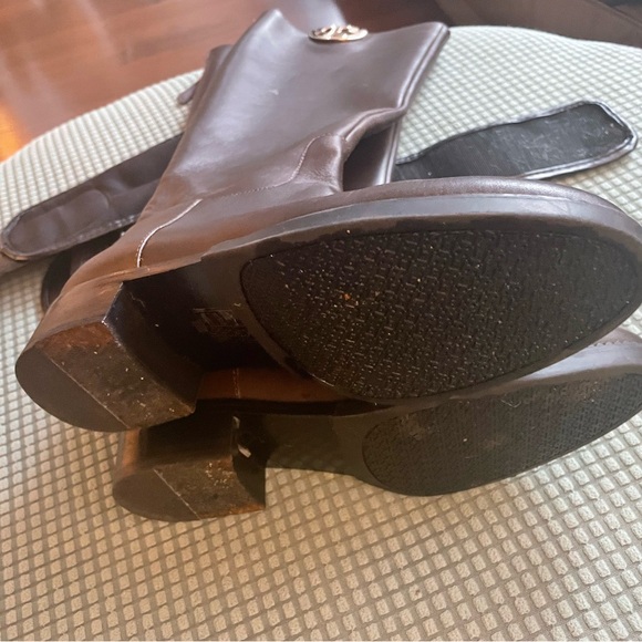 Tory Burch Dark Brown Over the Knee Boots - Picture 8 of 11